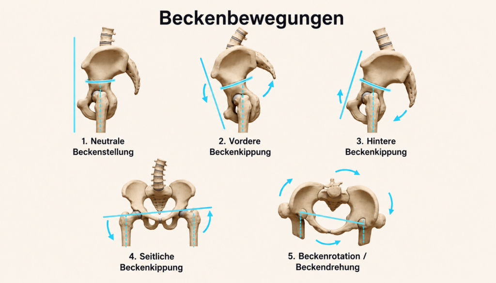 Schambeinentzündung beim Fußball - Beckenkippung